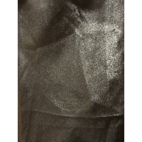 Morgan Taylor Satin Nightgown Sheer Sleeves Medium GUC! - Picture 7 of 7